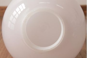 アンティーク照明　昭和初期　ぽってりとしたシルエットが愛らしい吊り下げ照明(天井照明、ペンダントライト)(R-037762)