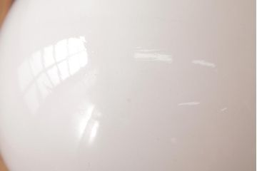 アンティーク照明　昭和初期　ぽってりとしたシルエットが愛らしい吊り下げ照明(天井照明、ペンダントライト)(R-037762)