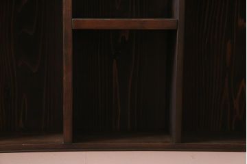 ラフジュ工房オリジナル　アンティーク材リメイク　ディスプレイが楽しめるウォールシェルフ(壁掛け収納棚、ウォールラック)(R-037767)