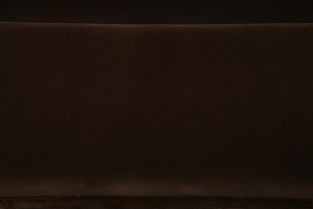 ビンテージ家具　シックにもレトロにも合うヴィンテージ2人掛けソファ(二人掛け、ラブソファ)(R-037770)