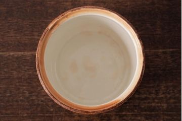 ヴィンテージ雑貨　イギリス　Price & Kensington(プライス&ケンジントン)　Cottage Ware　ビスケットポット(ジャー、小物入れ、ビンテージ)(R-037789)