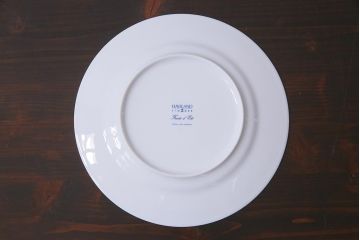 中古　リモージュ　HAVILAND(アビランド)　フリュイエテ　エメラルド　プレート(皿)(R-037794)