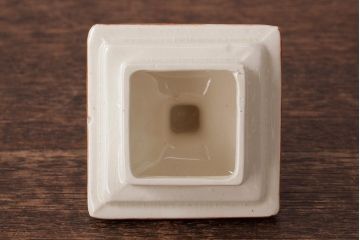 ヴィンテージ雑貨　イギリスビンテージ　コテージスタイルの可愛らしいコーヒーポット(ティーポット)(R-037799)
