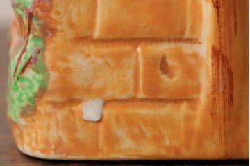 ヴィンテージ雑貨　イギリスビンテージ　コテージスタイルの可愛らしいコーヒーポット(ティーポット)(R-037799)