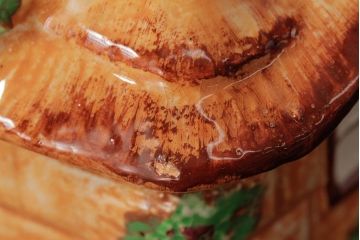 ヴィンテージ雑貨　イギリスビンテージ　コテージスタイルの可愛らしいコーヒーポット(ティーポット)(R-037799)