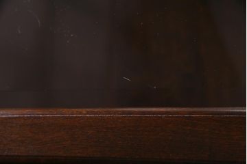 中古　松本民芸家具　特注品!F型食器棚　和洋折衷スタイルにおすすめの食器棚(カップボード、キャビネット、収納棚)(R-037817)