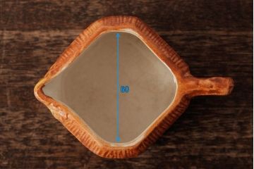 ヴィンテージ雑貨　イギリス　Keele St. Pottery(KSP)　COTTAGEWARE(コテージウェア)　ミルクジャグ&シュガーポット(クリーマー、ビンテージ)(R-037820)
