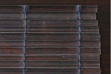 アンティーク雑貨　大正期　ガラス簾　コースター5枚(すだれ)(R-037824)