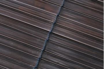 アンティーク雑貨　大正期　ガラス簾　コースター5枚(すだれ)(R-037824)