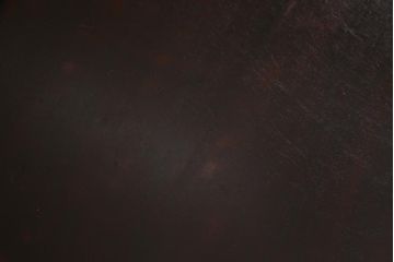 レトロ家具　和製アンティーク　鎌倉彫りが珍しい丸ちゃぶ台(折り畳み式テーブル、ローテーブル、座卓)(R-037833)