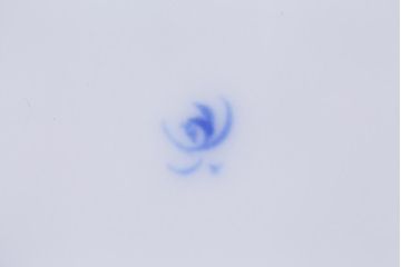 アンティーク雑貨　オールド香蘭社　金彩花蝶図　小皿3枚(変形皿)(R-037838)