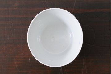 アンティーク雑貨　江戸中期　古伊万里　幾何学文蕎麦猪口(R-037839)