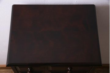 中古　北海道民芸家具　特注品!　縦型タイプが取り入れやすい整理箱(チェスト)(R-037853)