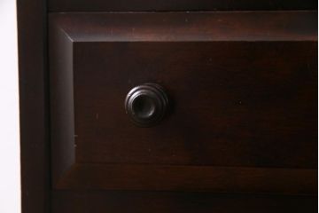 中古　北海道民芸家具　特注品!　縦型タイプが取り入れやすい整理箱(チェスト)(R-037853)