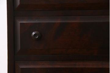 中古　北海道民芸家具　特注品!　縦型タイプが取り入れやすい整理箱(チェスト)(R-037853)