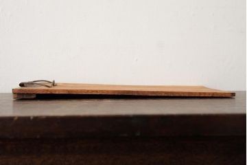 アンティーク雑貨　和製アンティーク　昭和初期　古い質感が味のある木製バインダー(R-037862)
