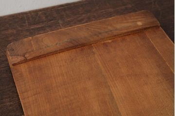 アンティーク雑貨　和製アンティーク　昭和初期　古い質感が味のある木製バインダー(R-037862)