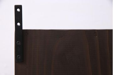 ラフジュ工房オリジナル　古材リメイク家具　スタイリッシュな収納が叶う壁掛けマス目棚(壁掛け収納棚、ウォールラック)(R-037871)