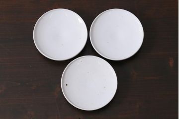 アンティーク雑貨　大正期　龍文　印判蓋茶碗3点セット(R-037884)