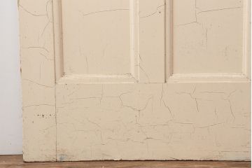 アンティーク建具　イギリスアンティーク　シャビーな雰囲気がおしゃれな木製吊り下げ戸(引き戸、建具)(R-037887)