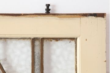 アンティーク建具　イギリスアンティーク　シャビーな雰囲気がおしゃれな木製吊り下げ戸(引き戸、建具)(R-037887)