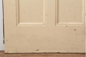 アンティーク建具　イギリスアンティーク　シャビーな雰囲気がおしゃれな木製吊り下げ戸(引き戸、建具)(R-037887)