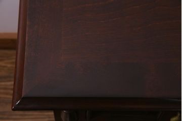 中古　松本民芸家具　特注品!　クラシカルな気品あふれるサイドボード(収納棚)(定価約85万円)(R-037900)