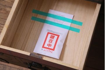中古　筑後民芸家具　格式高い和の雰囲気を醸し出す120整理タンス(衣装箪笥、チェスト)(R-037902)