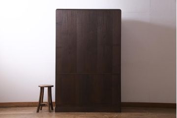 中古　伝統工芸品　田澤謙介作　隠し付き　梅の意匠金具がアクセントになった加茂総桐箪笥(総桐たんす、洋服タンス、衣装タンス)(定価約120万円)(R-037904)