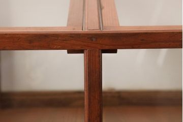 アンティーク家具　ガラス扉　レトロな雰囲気あふれる卓上ガラスケース(ショーケース、陳列棚、コレクションケース)(R-037907)