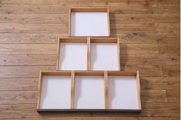 ビンテージ家具　神戸洋家具　永田良介商店　スツール付き　上品な佇まいのドレッサー(鏡台、ヴィンテージ)(R-037921)