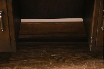 ビンテージ家具　神戸洋家具　永田良介商店　スツール付き　上品な佇まいのドレッサー(鏡台、ヴィンテージ)(R-037921)