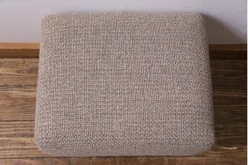 ビンテージ家具　神戸洋家具　永田良介商店　スツール付き　上品な佇まいのドレッサー(鏡台、ヴィンテージ)(R-037921)