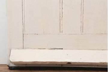 アンティーク建具　イギリスアンティーク　ステンドグラスがおしゃれな木製ドア(扉、建具)(R-037941)