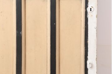 アンティーク建具　イギリスアンティーク　ステンドグラスがおしゃれな木製ドア(扉、建具)(R-037944)