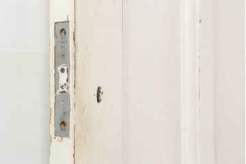 アンティーク建具　フランスアンティーク　ステンドグラスがおしゃれな木製ドア(扉、建具)(R-037946)