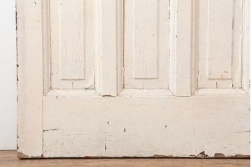 アンティーク建具　イギリスアンティーク　ステンドグラスがおしゃれな木製ドア(扉、建具)(R-037949)