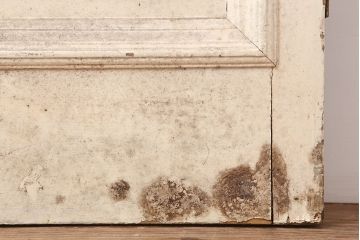アンティーク建具　イギリスアンティーク　ステンドグラスがおしゃれな木製ドア(扉、建具)(R-037950)