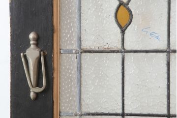アンティーク建具　イギリスアンティーク　ナンバーがポイントの木製ドア(扉、建具)(R-037953)