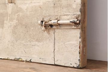 アンティーク建具　イギリスアンティーク　ナンバーがポイントの木製ドア(扉、建具)(R-037953)