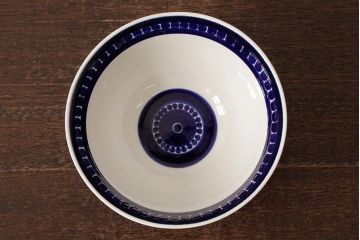 ヴィンテージ雑貨　北欧ビンテージ　ARABIA(アラビア)　VALENCIA(ヴァレンシア)　22cm　ボウル(洋食器、丼)(R-037955)