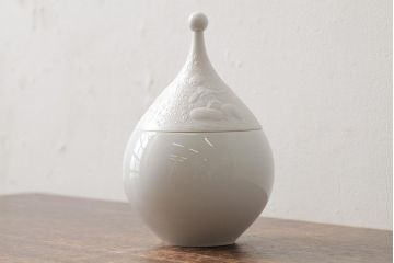 中古　ドイツ　Rosenthal(ローゼンタール)　魔笛　シュガーポット(洋食器、小物入れ)(R-037956)