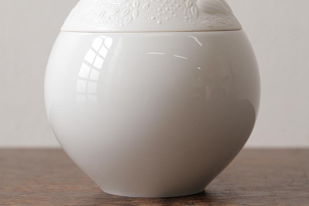 中古　ドイツ　Rosenthal(ローゼンタール)　魔笛　シュガーポット(洋食器、小物入れ)(R-037956)