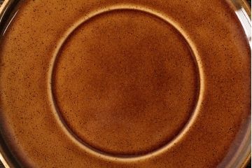 ヴィンテージ雑貨　北欧ビンテージ　落ち着いた温もり感じるスープカップ&ソーサー3客セット(洋食器)(R-037959)