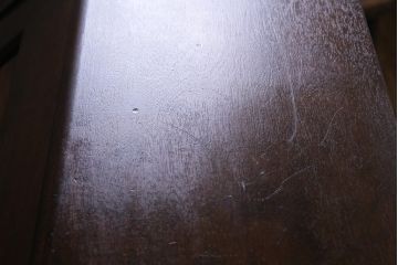 ビンテージ家具　松本民芸　#33A型　コンパクトなライティングビューロー(机、在宅ワーク、在宅用デスク)(定価約29万円)(R-037964)