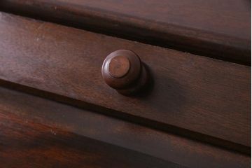 ビンテージ家具　松本民芸　#33A型　コンパクトなライティングビューロー(机、在宅ワーク、在宅用デスク)(定価約29万円)(R-037964)