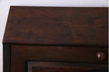 ビンテージ家具　松本民芸　#33A型　コンパクトなライティングビューロー(机、在宅ワーク、在宅用デスク)(定価約29万円)(R-037964)
