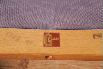 ヴィンテージ家具　北欧ビンテージ　G-PLAN(ジープラン)　チーク材の温もり溢れるダイニングチェア(椅子)(R-037969)