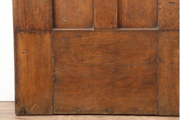 アンティーク建具　フランスアンティーク　オーク材　両開き　ノスタルジックな親子ドア(木製ドア、建具、扉)(R-037977)