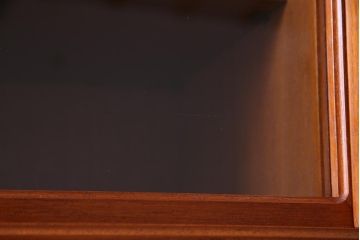 ビンテージ家具　ジャパンビンテージ　チーク材　シンプルモダンなキャビネット(収納棚、戸棚、飾り棚)(R-037987)